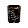 Still Thriving Coffee Mug — Older, Wiser, Bolder Leopard Accent 11/15oz