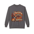 Sweatshirt — "Sweater Weather, Zero Patience" Fall Graphic Crewneck