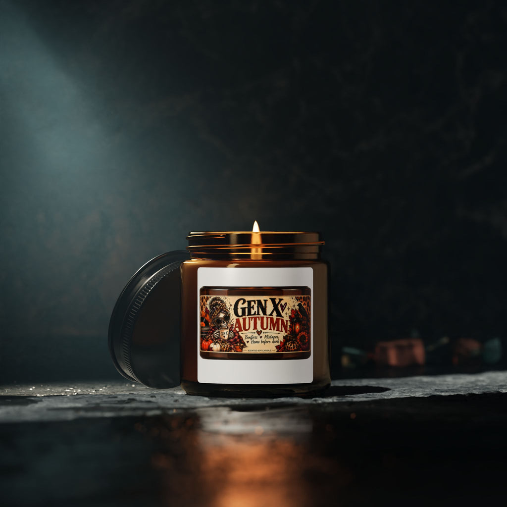 Gen X Autumn Candle Amber Jar | Scented Soy Candle