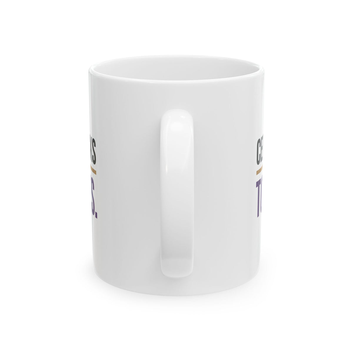 Ceramic Mug – “Too Grown for Tricks, Too Savage for Treats” Halloween Coffee Mug