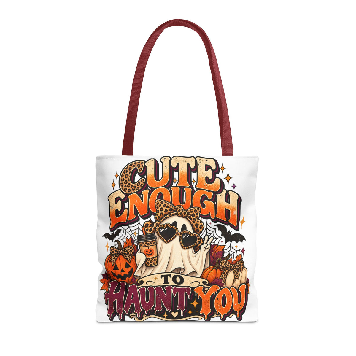 Cute Enough to Haunt You Halloween Tote Bag