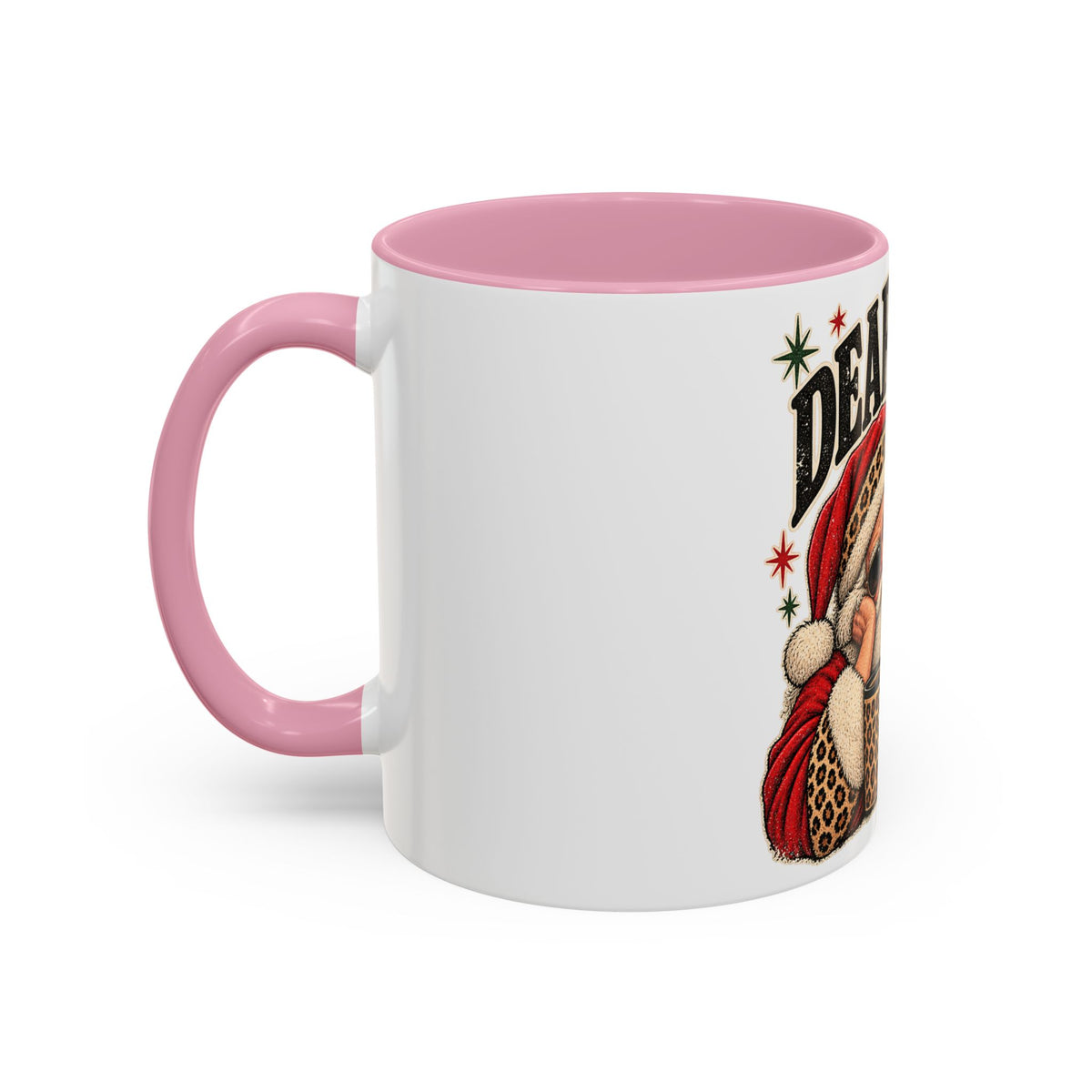 Christmas Coffee Mug - "Dear Santa, I'm Tired" Holiday Ceramic Mug (11oz/15oz)