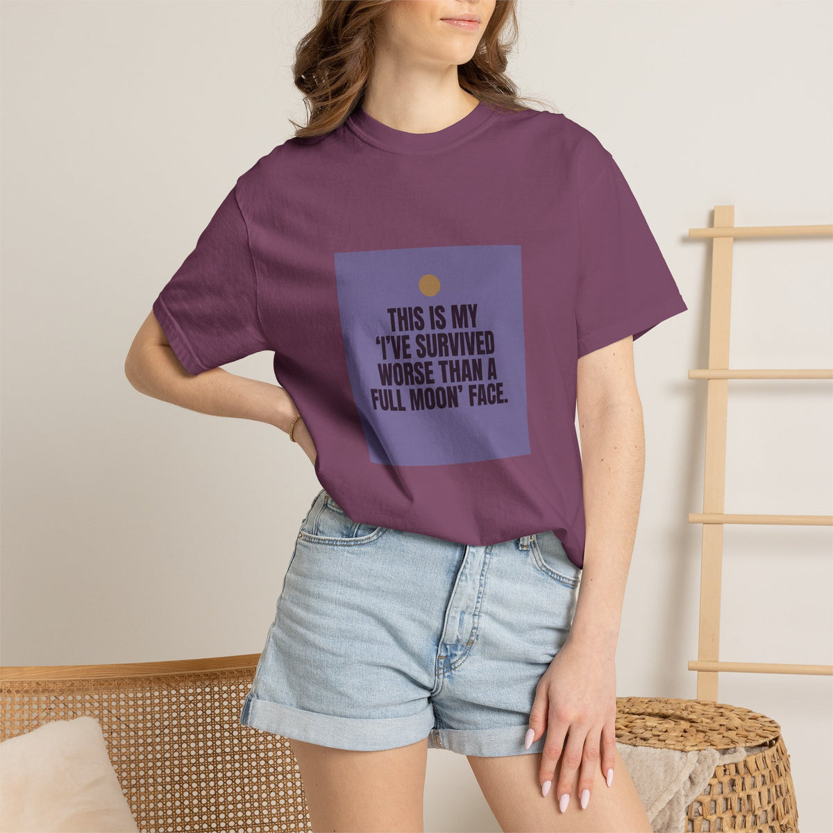 Survived Worse Than a Full Moon T-Shirt