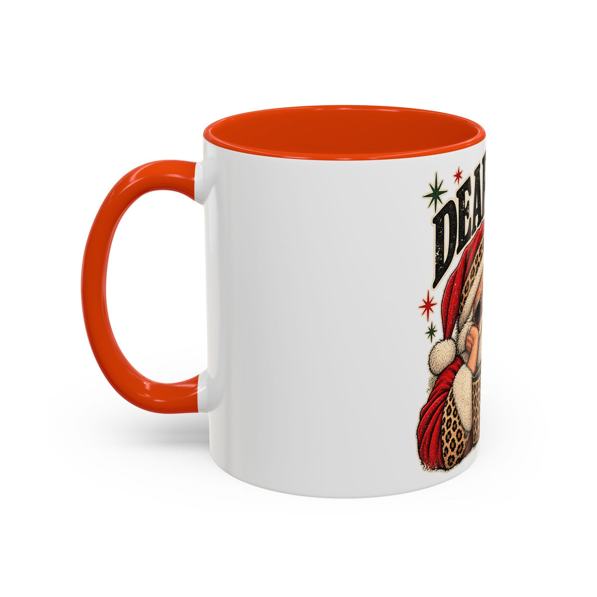 Christmas Coffee Mug - "Dear Santa, I'm Tired" Holiday Ceramic Mug (11oz/15oz)