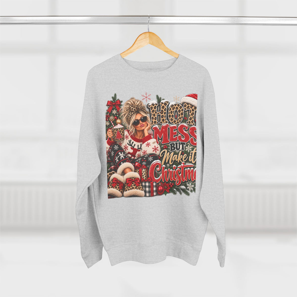 Christmas Mess But I Make It Cozy Sweatshirt