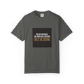 T-Shirt — "Too Old for Basic. Too Tired for a Costume. This Is the Costume." Graphic Tee