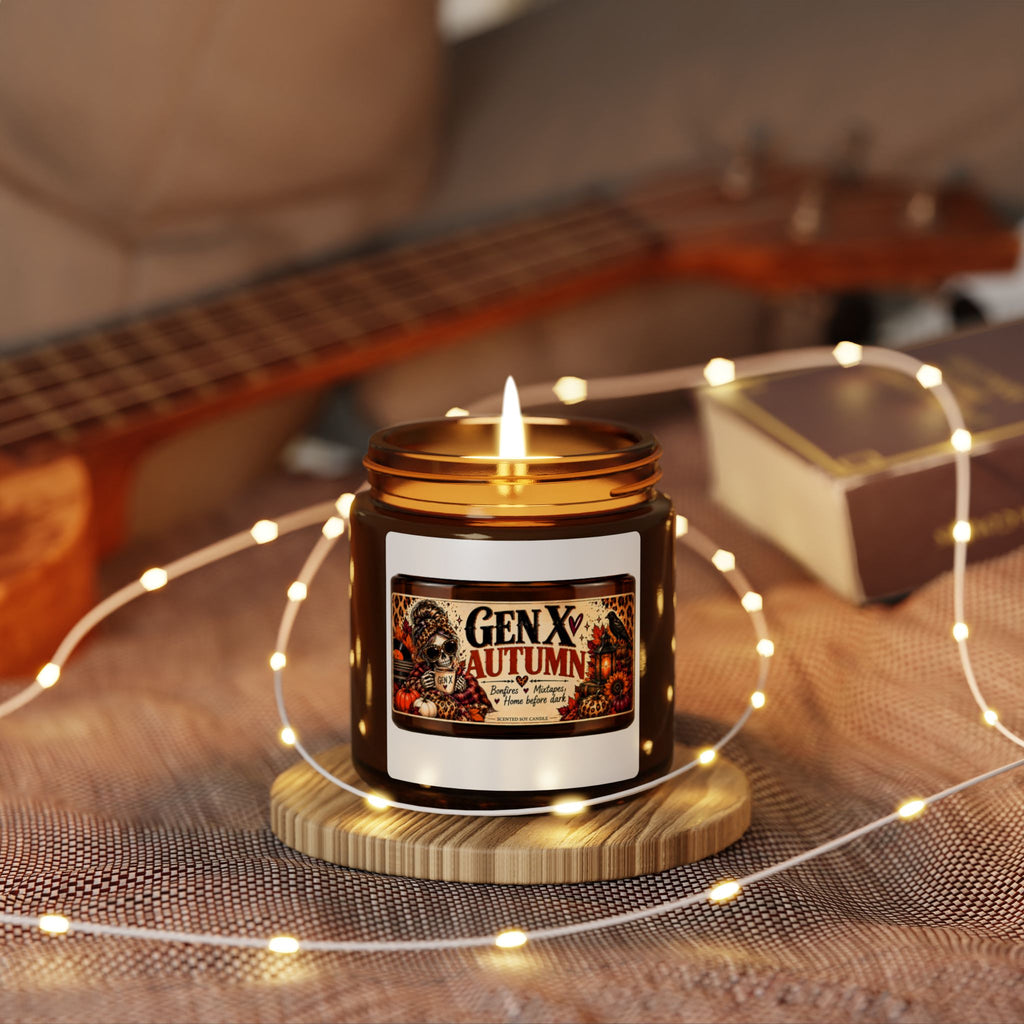 Gen X Autumn Candle Amber Jar | Scented Soy Candle