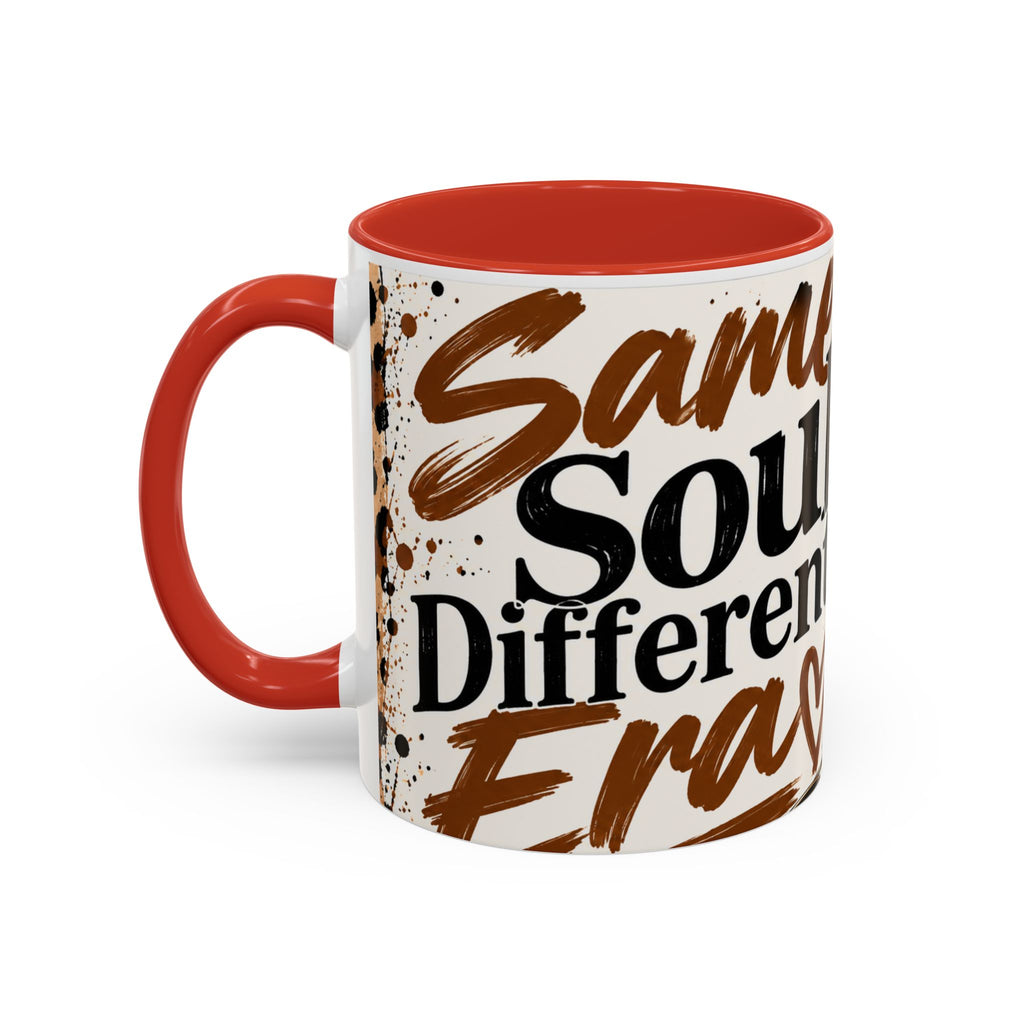 Coffee Lover Accent Mug — 'Good Coffee Bigger Mood' Leopard Design (11/15oz)