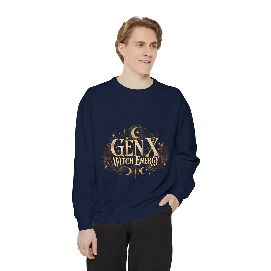 Gen X Witch Energy™ Comfort Colors® Crewneck Sweatshirt