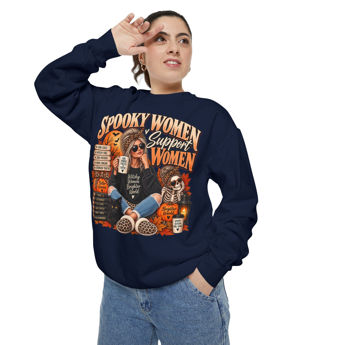 Spooky Women Support Women Sweatshirt
