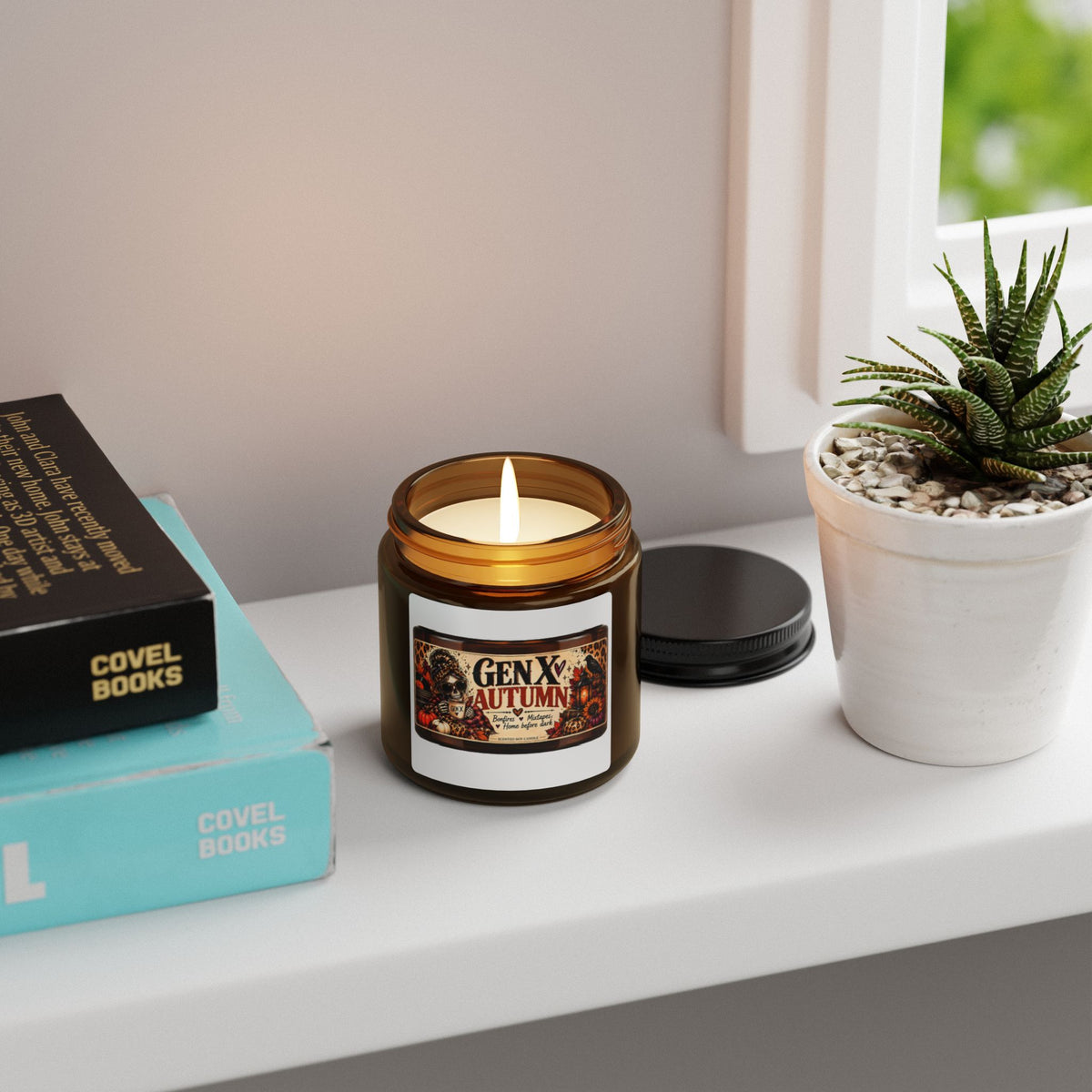 Gen X Autumn Candle Amber Jar | Scented Soy Candle