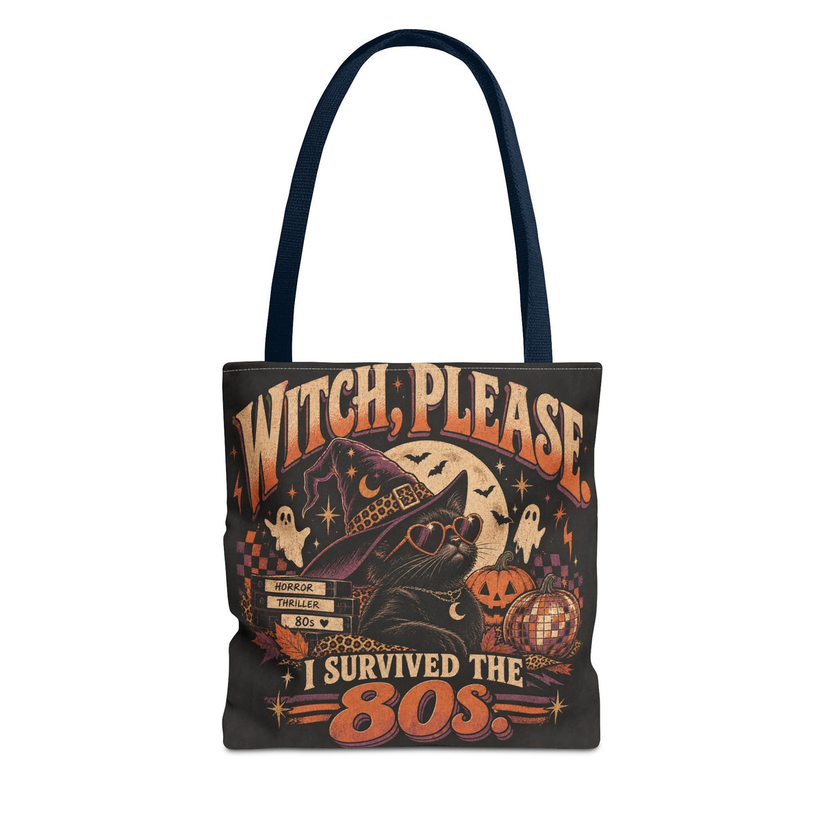 Witch, Please — 'I Survived the 80s' Halloween Tote Bag