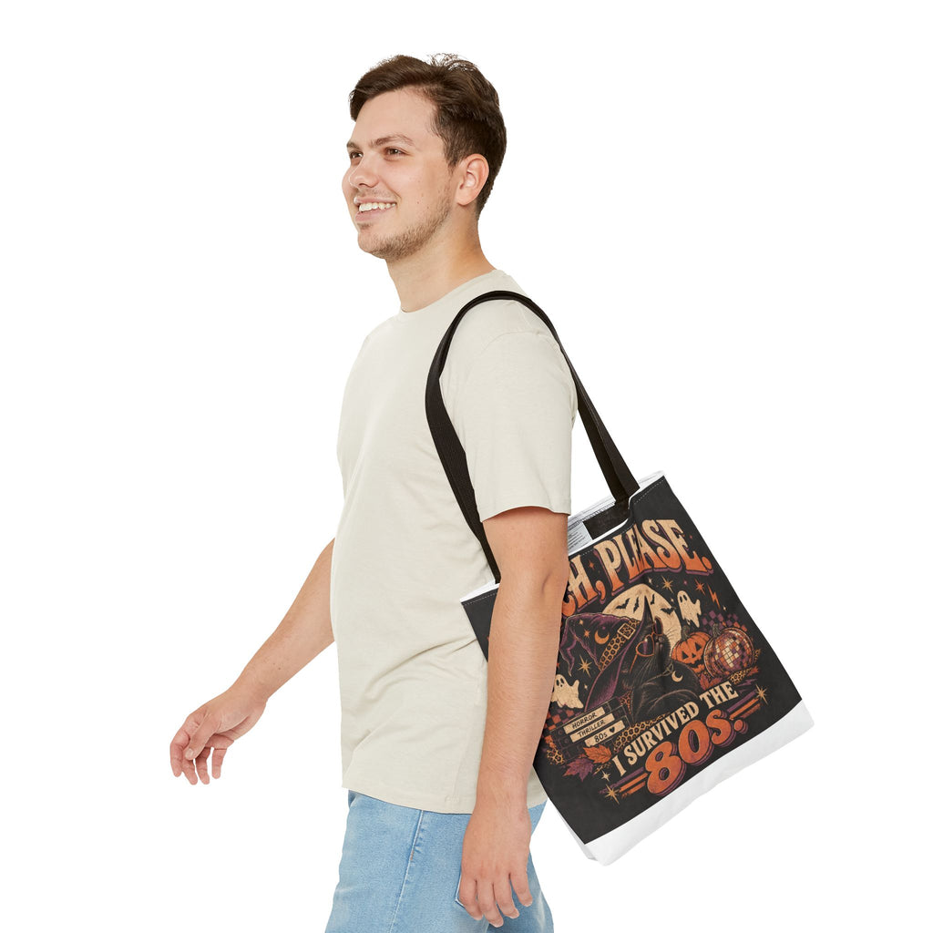 Witch, Please — 'I Survived the 80s' Halloween Tote Bag