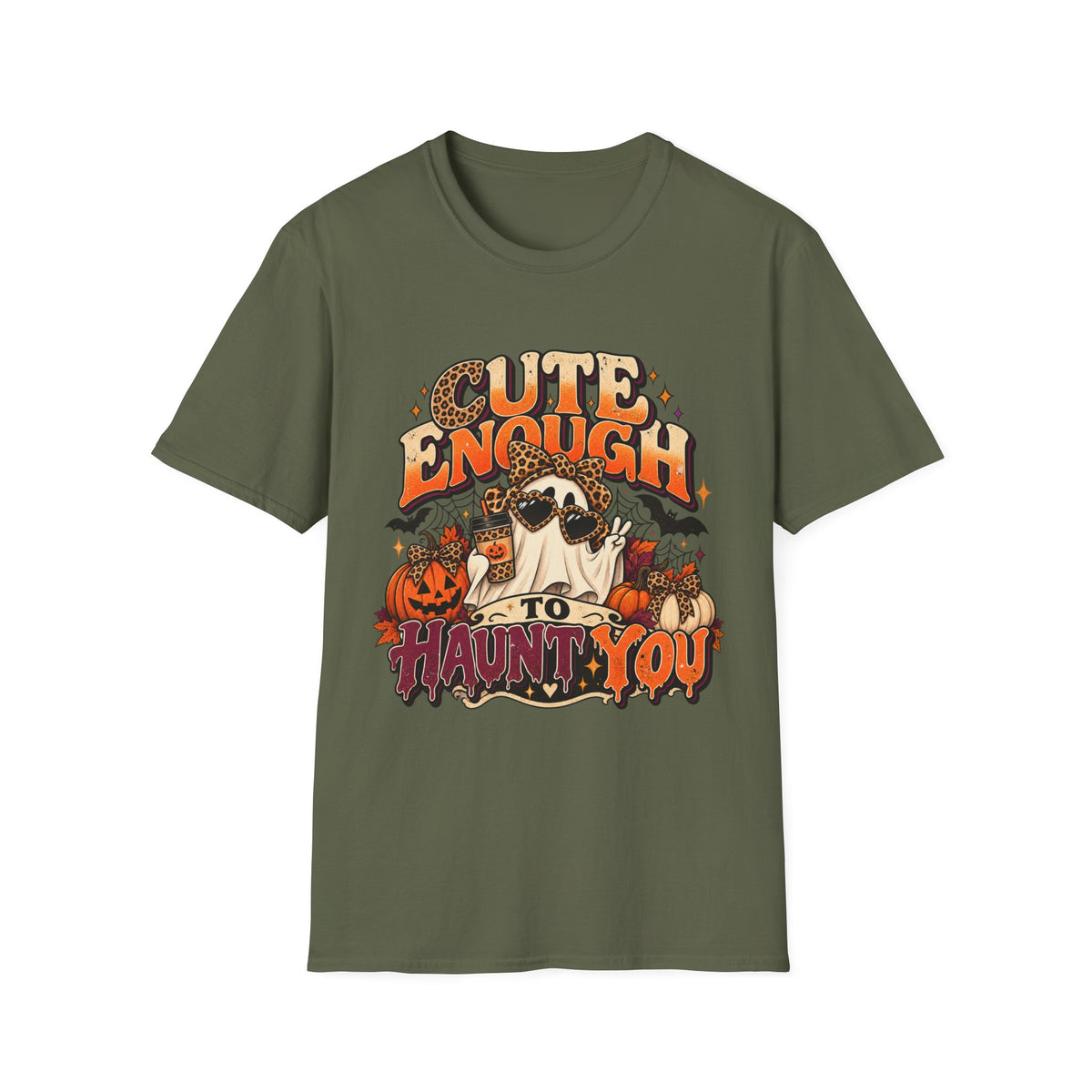 Cute Enough to Haunt You Halloween T-Shirt