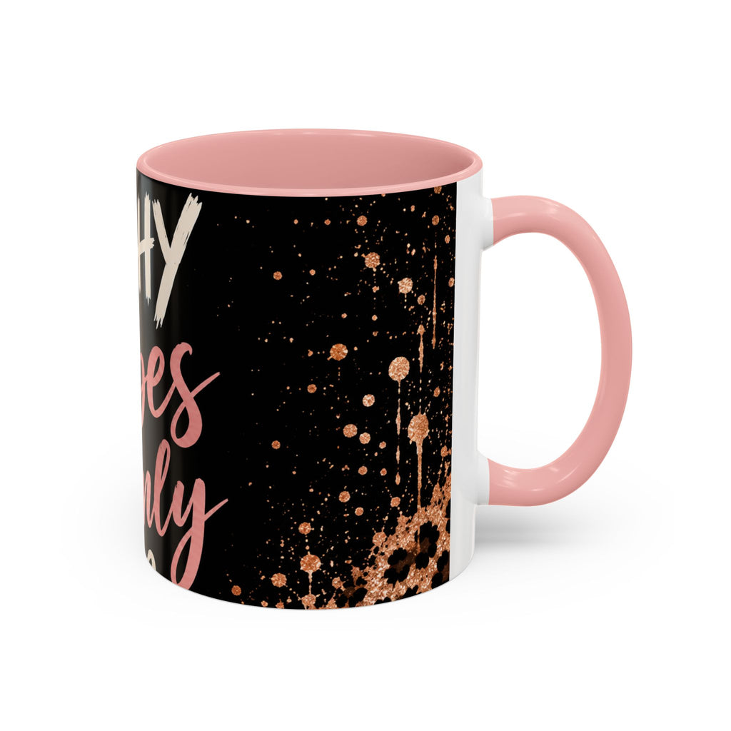 Witchy Vibes Only Accent Coffee Mug – Black Leopard Spellcaster Gift (11/15oz)