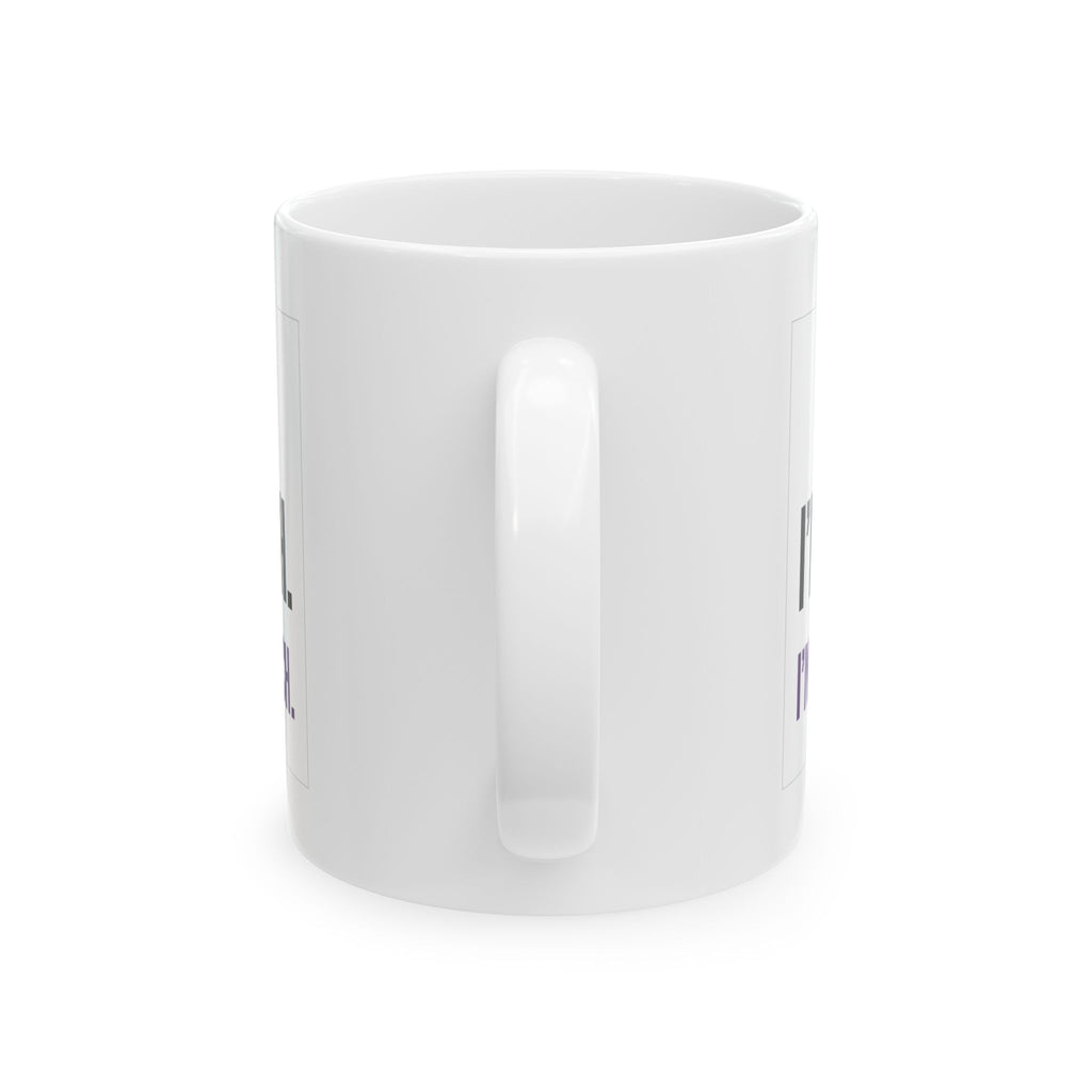 Witchy Ceramic Mug - "Not a Regular Witch" Coffee Cup (11oz/15oz)