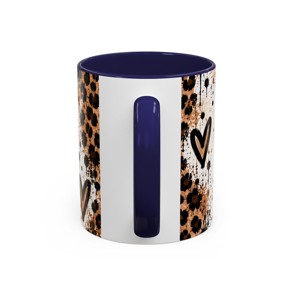 Gen X Coffee Mug — "Not Fragile, Not New, Not Impressed" Leopard Accent