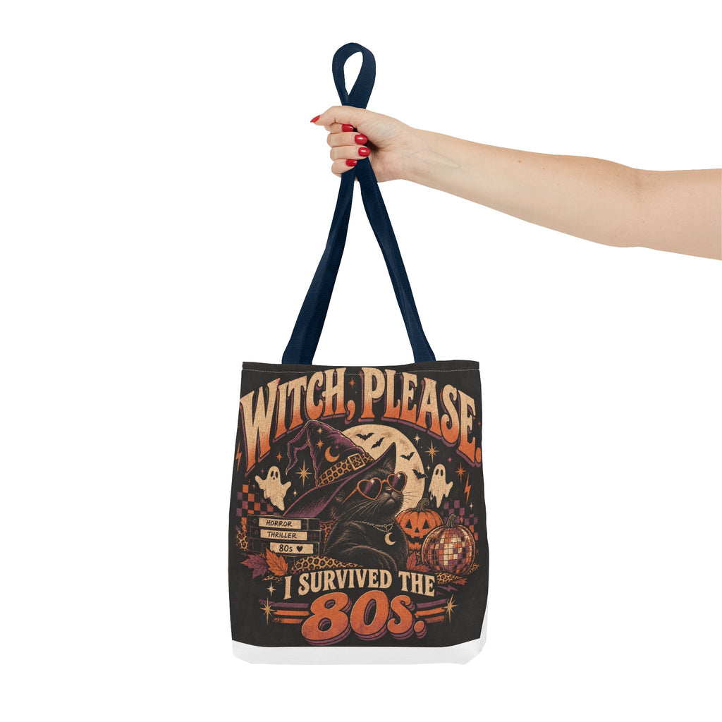 Witch, Please — 'I Survived the 80s' Halloween Tote Bag